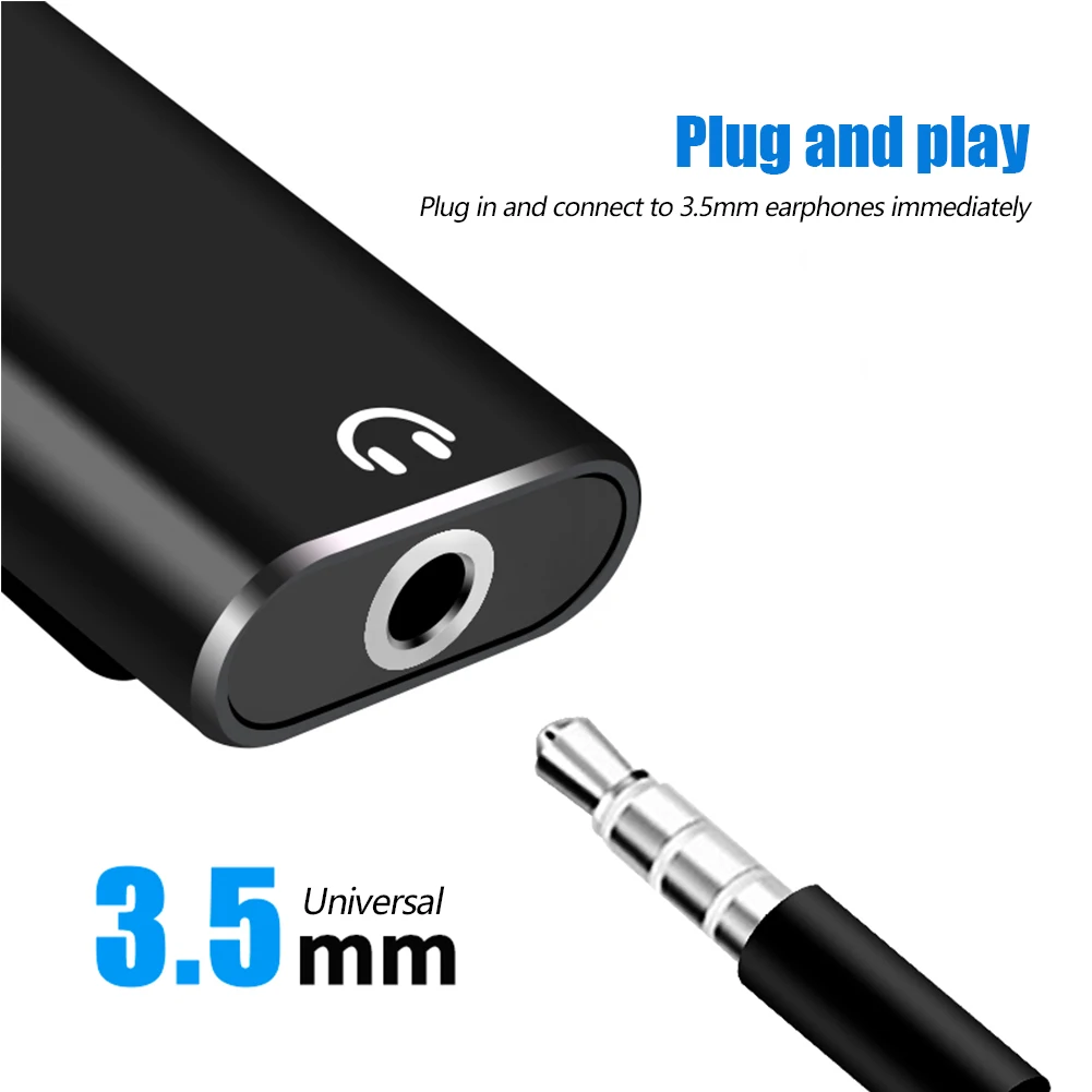2-in-1 USB-C to 3.5mm Jack Ada - Earphone Splitter Jack ulasan dan harga