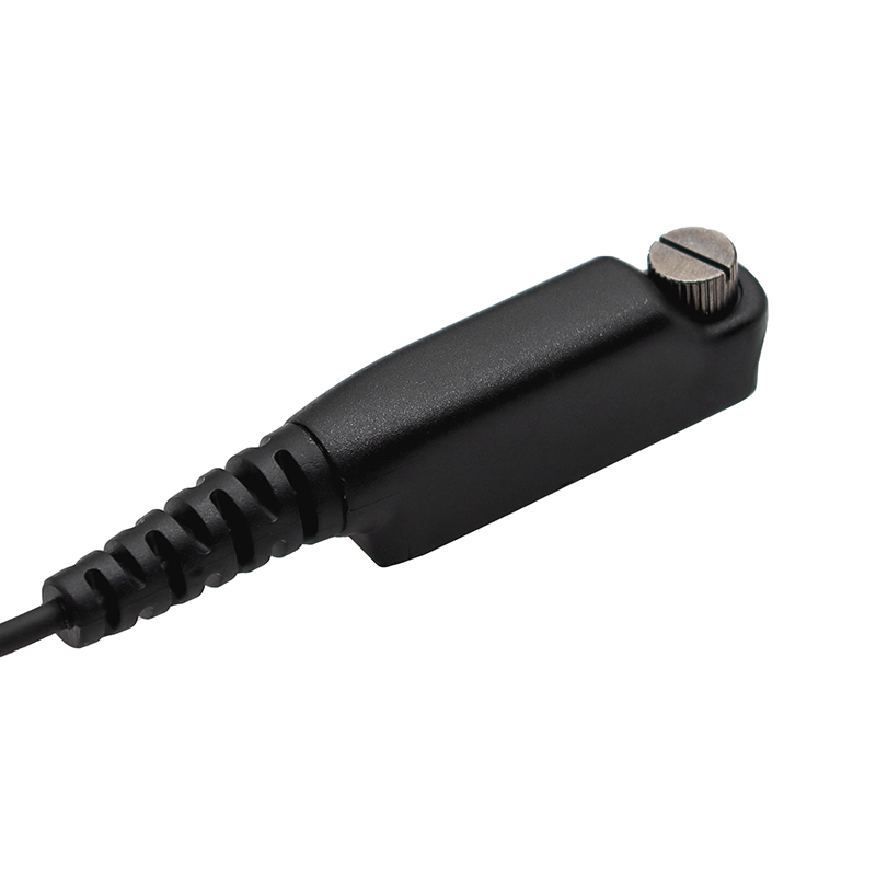 1-Wire Earloop Headset Earpiec - Wired Earphone Mic ulasan dan harga