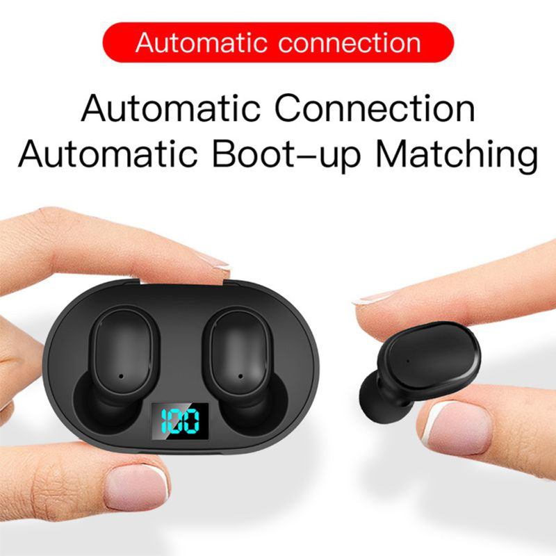 A6S TWS Earphone Wireless Blue - Wireless Earbuds Tws ulasan dan harga