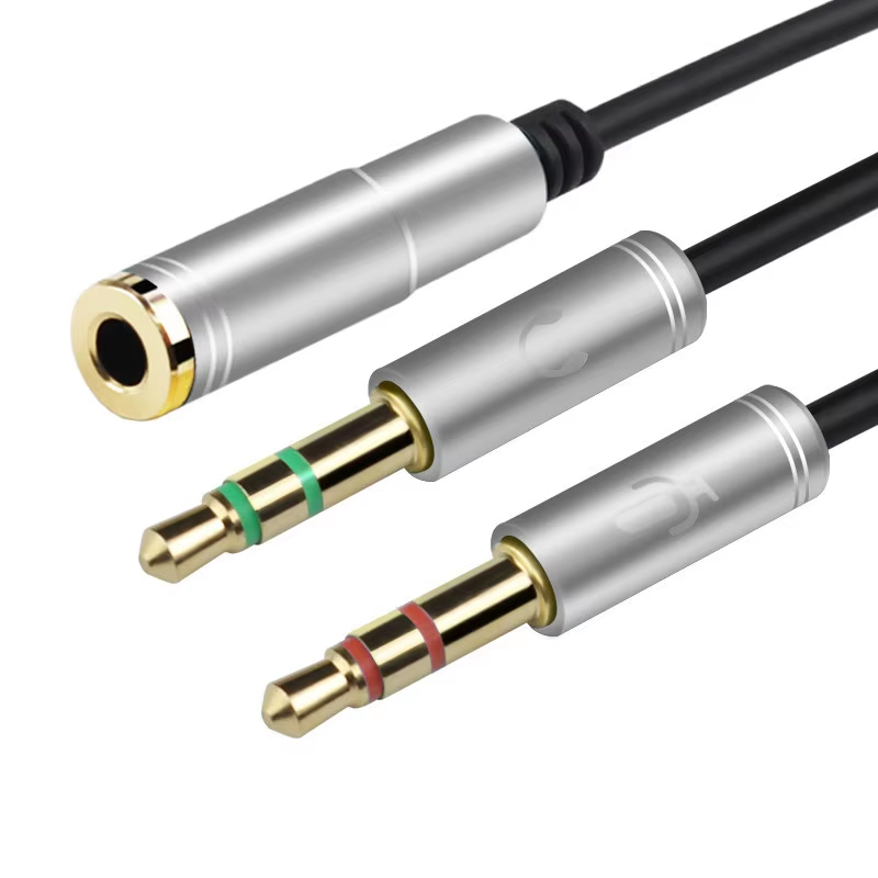NNBILI Mini Jack 3.5 Microphon - Earphone Splitter Jack ulasan dan harga