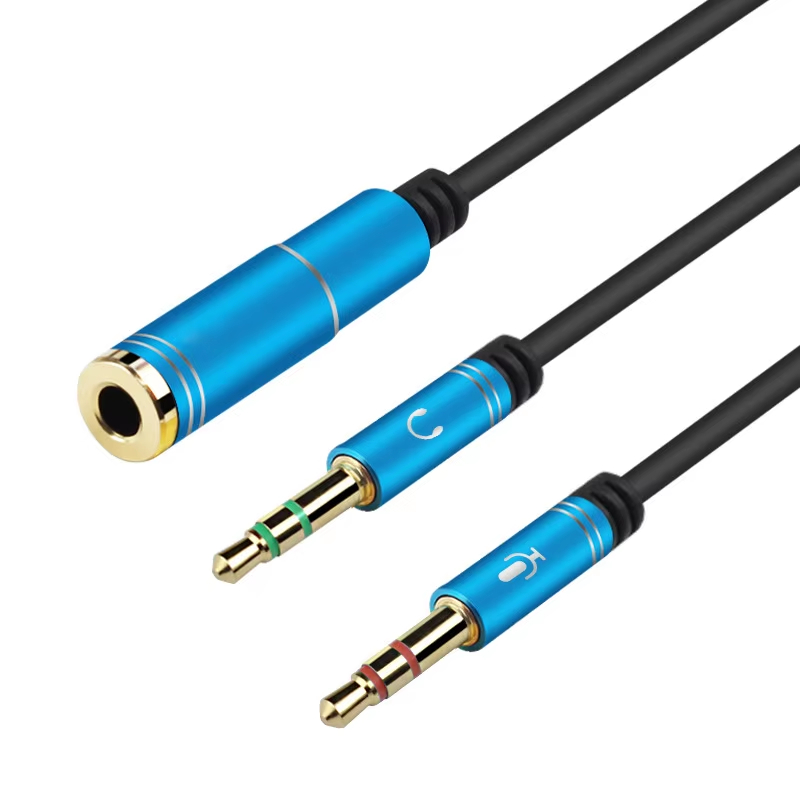 NNBILI Mini Jack 3.5 Microphon - Earphone Splitter Jack ulasan dan harga