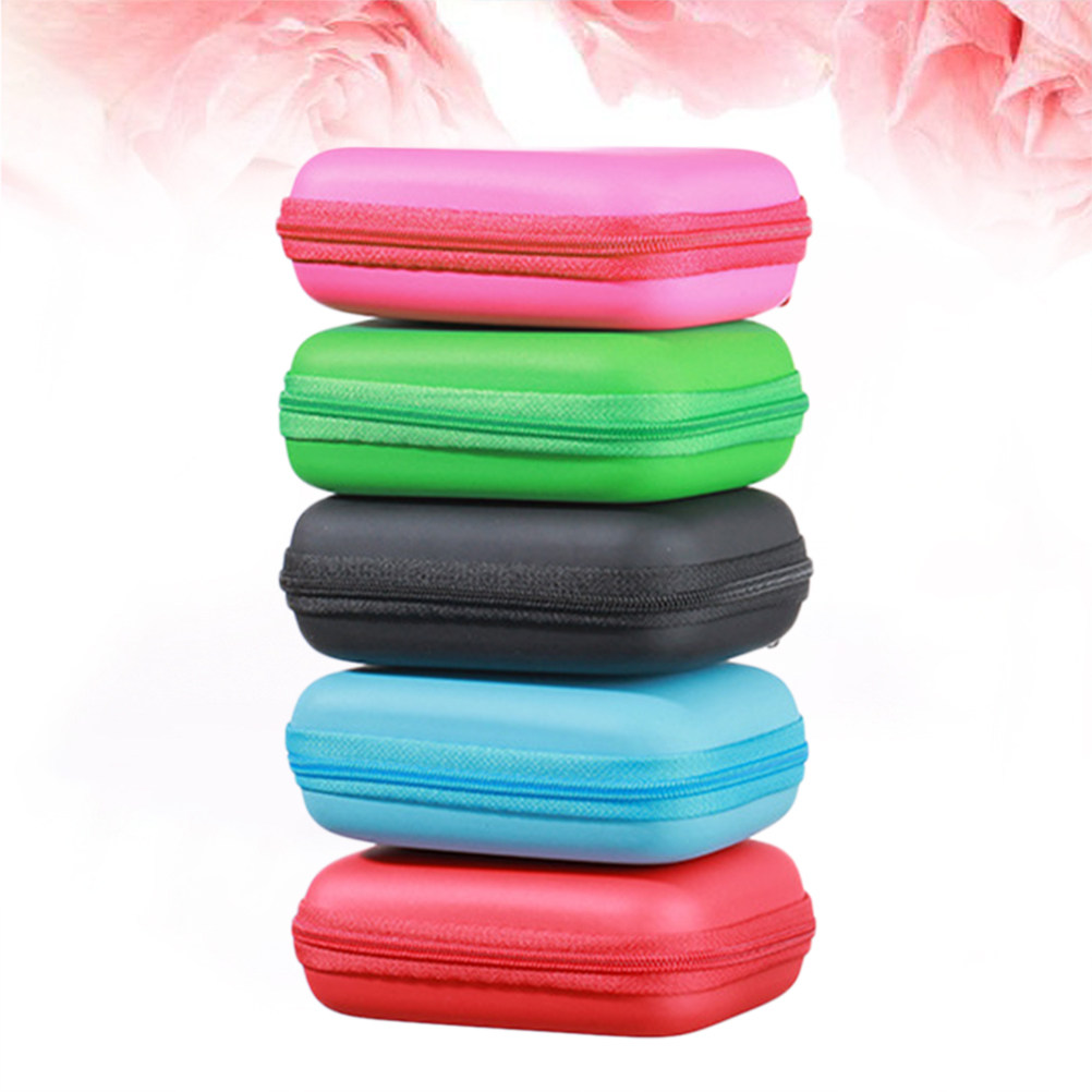 2Pcs Travel Friendly Eva Headp - Headphone Case Hard ulasan dan harga