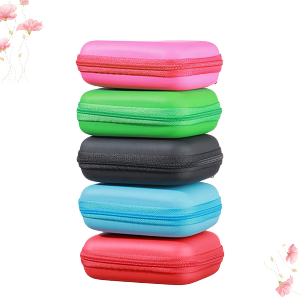 2Pcs Travel Friendly Eva Headp - Headphone Case Hard ulasan dan harga