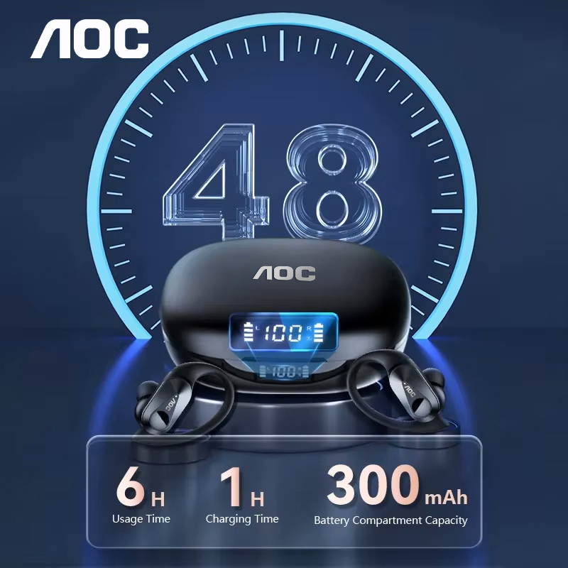 Choice AOC Sports Headset Wire - Wired Earphone Mic ulasan dan harga
