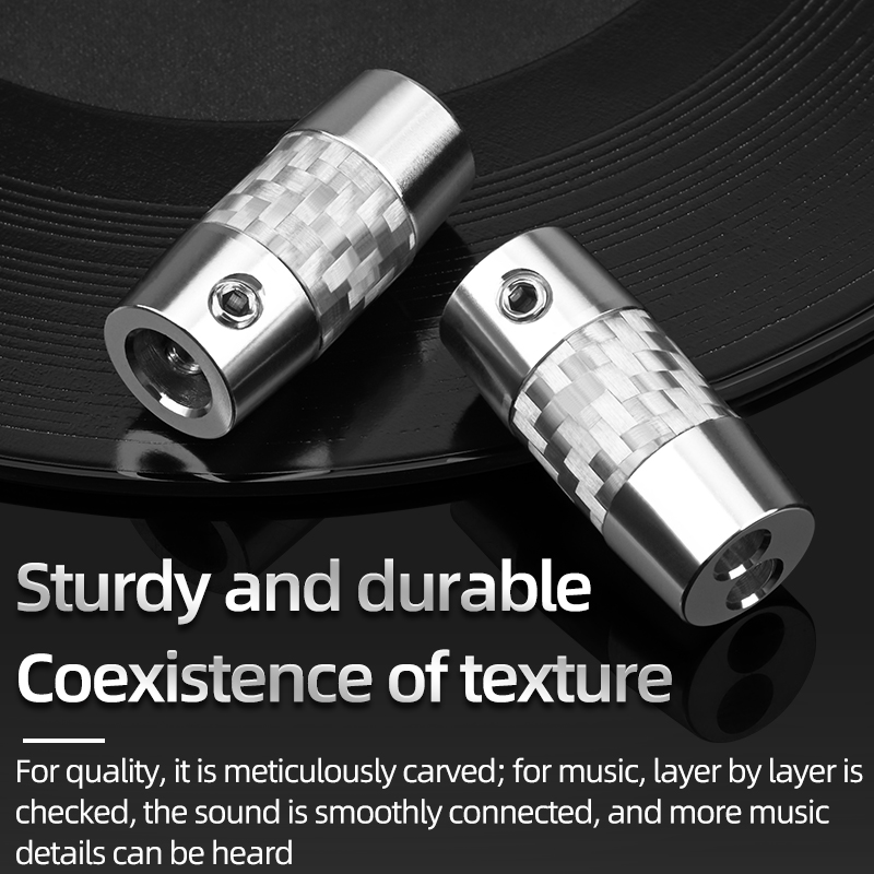 4pcs Carbon Fiber Y Splitter A - Audio Splitter Y ulasan dan harga