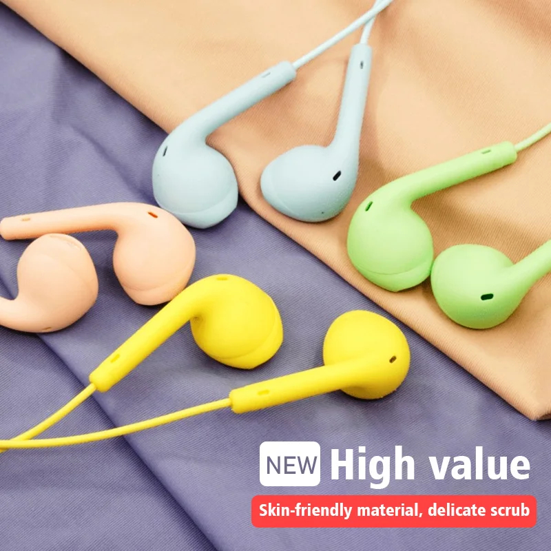 1/2/3/4Pcs Universal 3.5mm Ste - Wired Earphone Mic ulasan dan harga
