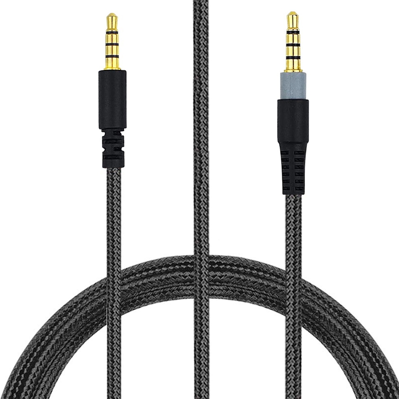 Nylon Braided OFC Replacement  - Cable Extension 3.5 ulasan dan harga