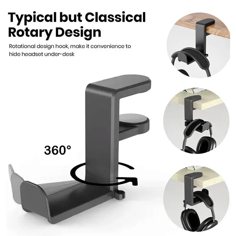 Under Desk Headphone Holder Ro - Headphone Stand Desk ulasan dan harga