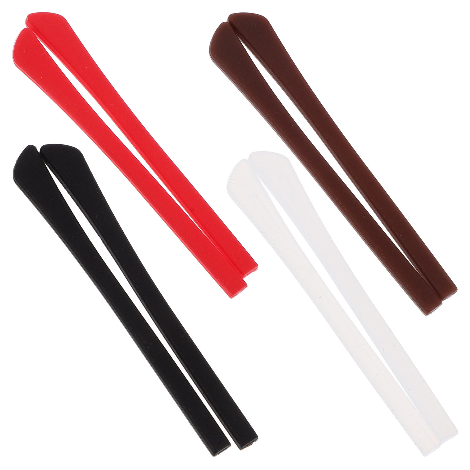 8Pairs Silicone Glasses Temple - Silicone Ear Tip Replacement ulasan dan harga