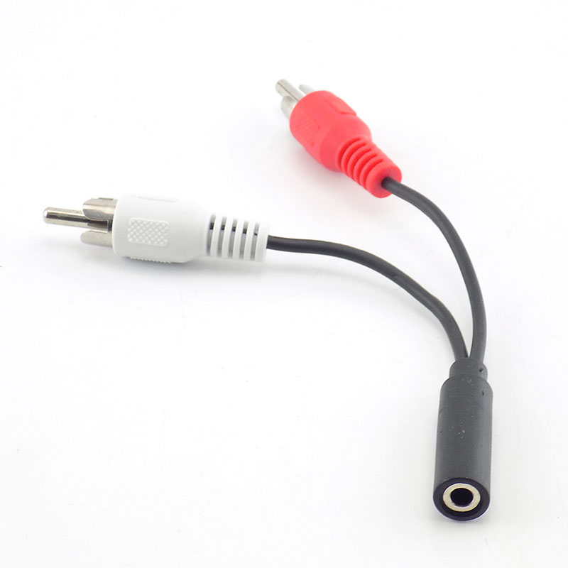 3.5mm RCA Female jack Stereo t - Cable Extension 3.5 ulasan dan harga
