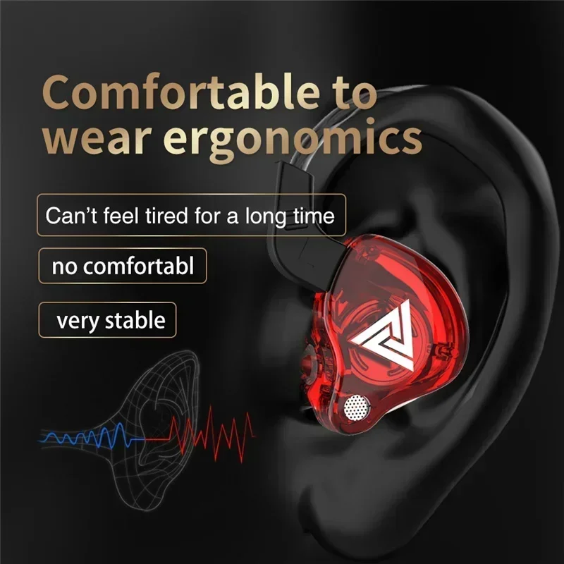 NEW QKZ AK6 Copper Driver HiFi - Wired Earphone Mic ulasan dan harga