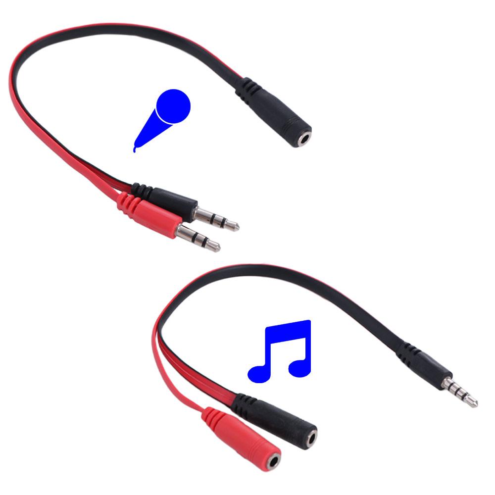 1 Male To 2 Female 3.5 Jack Au - Earphone Splitter Jack ulasan dan harga