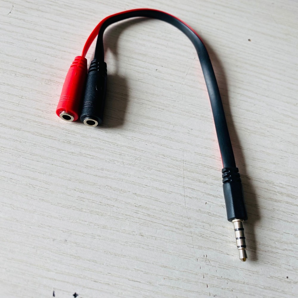 1 Male To 2 Female 3.5 Jack Au - Earphone Splitter Jack ulasan dan harga