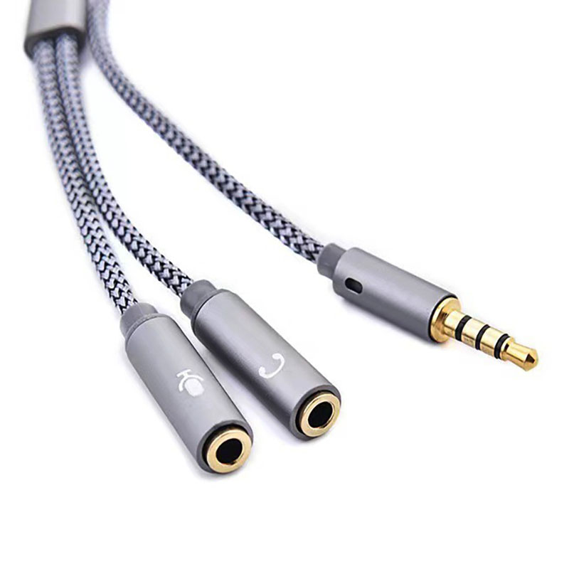 3.5mm Audio Splitter Y Jack 1  - Audio Splitter Y ulasan dan harga