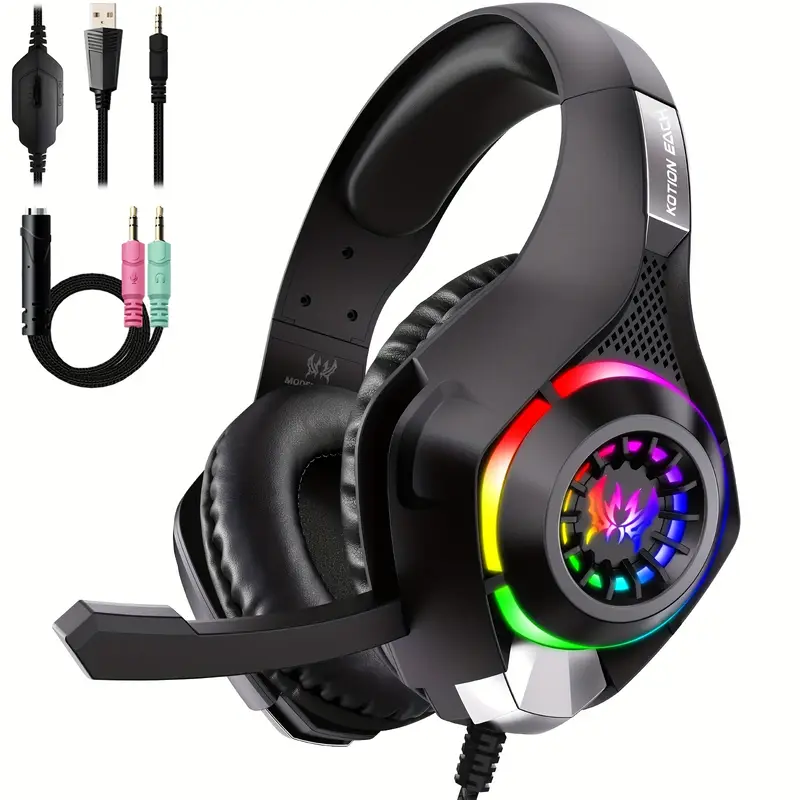Gaming Headset for PC, PS4, PS - Gaming Headset Rgb ulasan dan harga