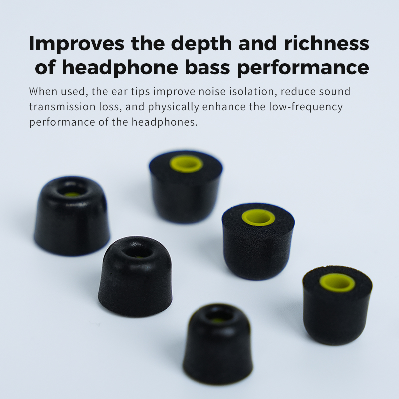GK-TB 3Pair(6pcs) Noise Isolat - Earphone Foam Tip ulasan dan harga