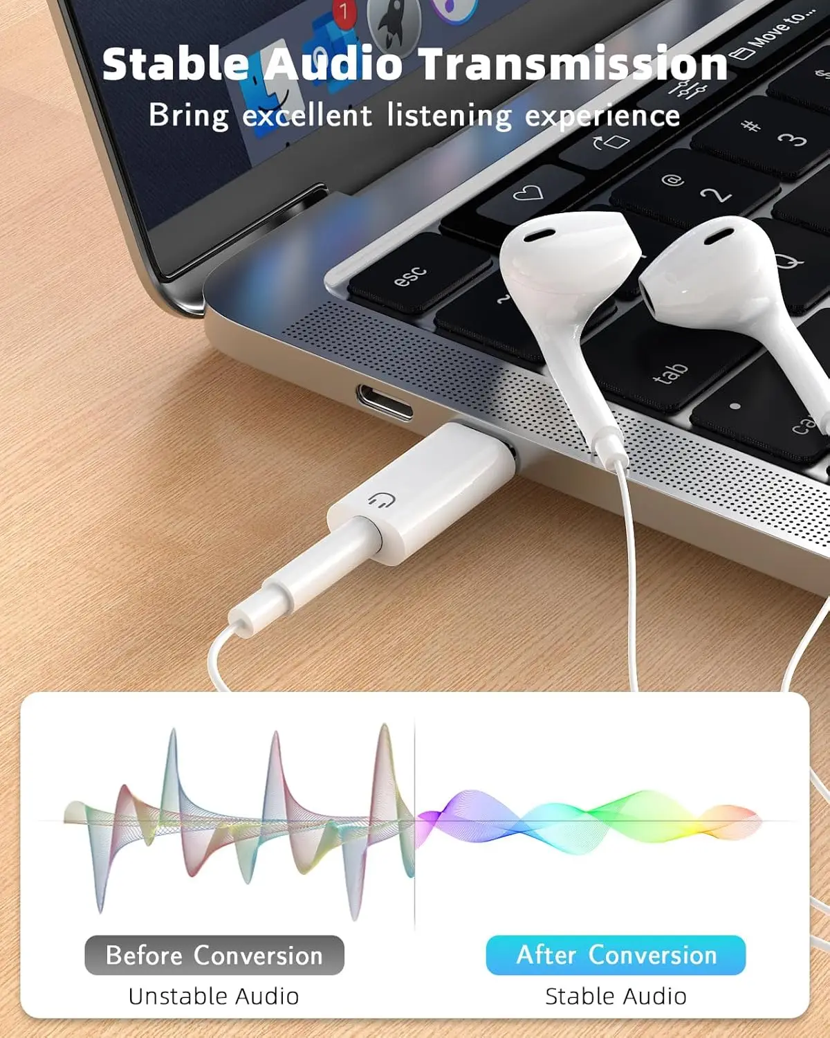 USB C to 3.5mm Earphone Adapte - Usb C Earphone ulasan dan harga