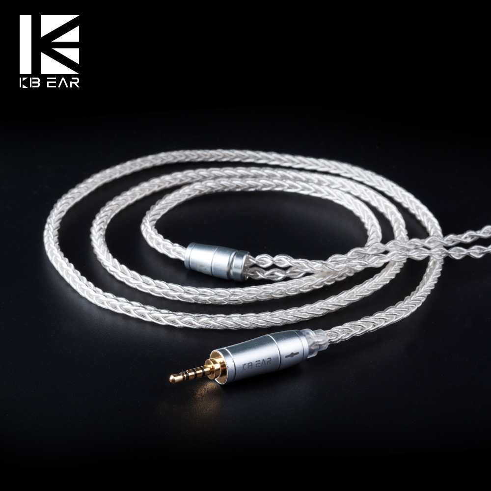 KBEAR 8 Core Upgraded Silver W - In Ear Monitor Iem ulasan dan harga