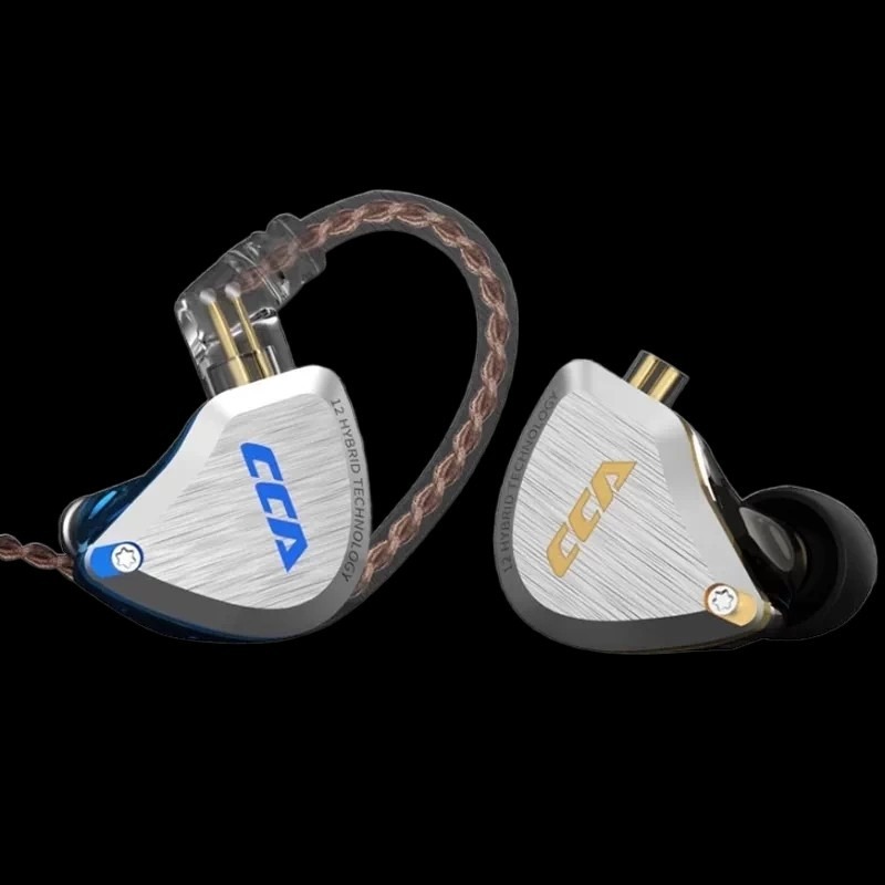 CCA C12 Earphones Hi-Fi Audiop - Audiophile Headphone Wired ulasan dan harga