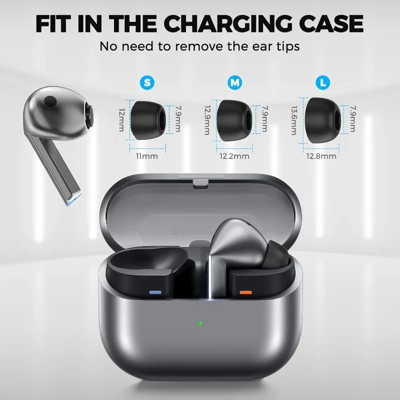 6-3Pairs For Samsung Galaxy Bu - Earphone Foam Tip ulasan dan harga
