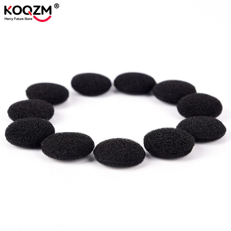 30pcs Sponge Covers Tips Black - Earphone Foam Tip ulasan dan harga