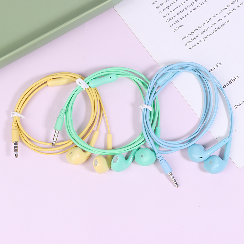 U19 Smooth Surface Wired Earph - Wired Earphone Mic ulasan dan harga