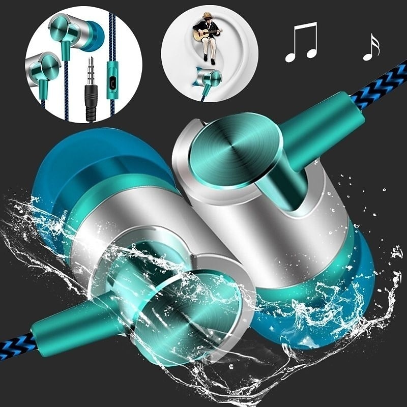 9D Stereo Wired Headphones Bas - Audiophile Headphone Wired ulasan dan harga
