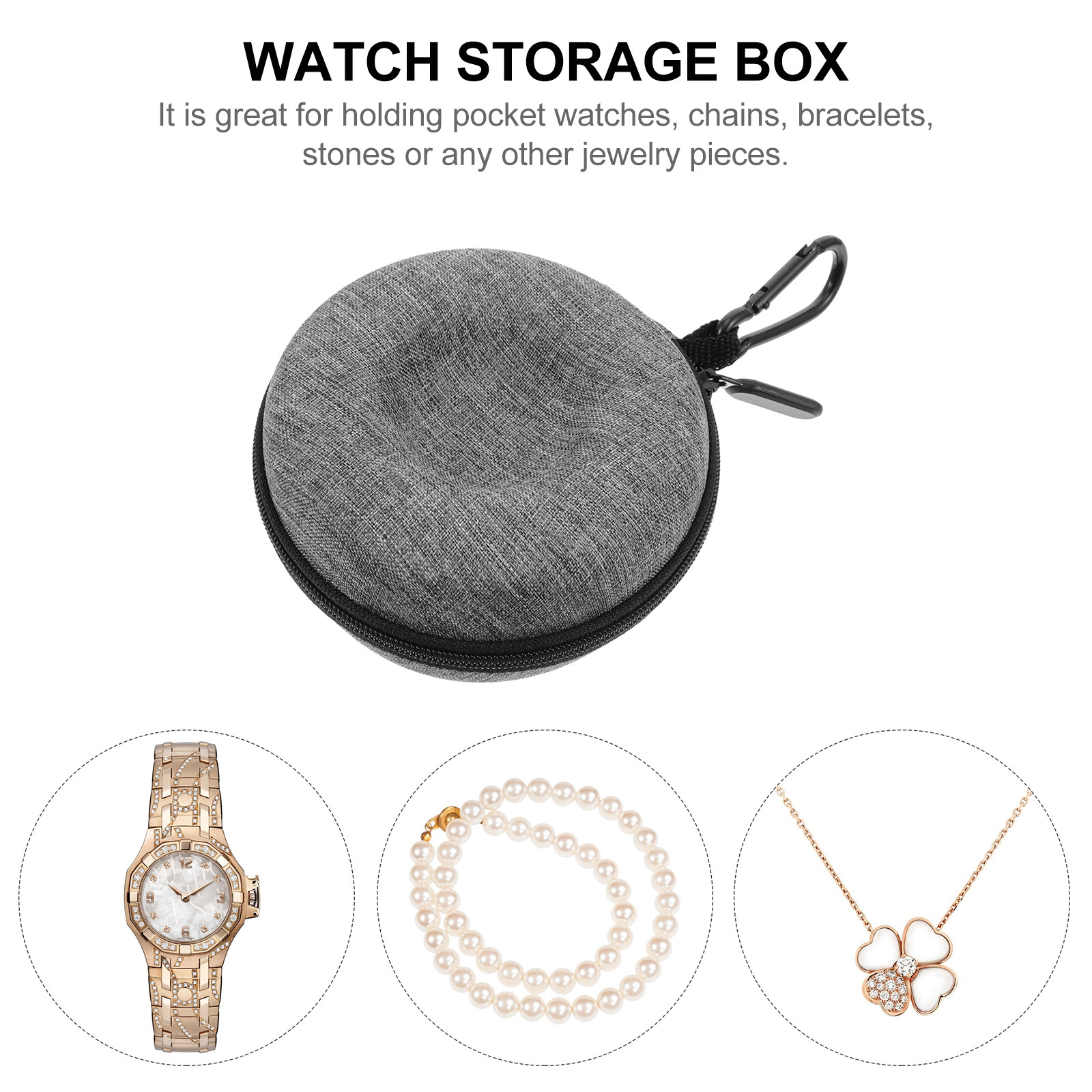1Pcs Eva Watch Case Premium Sh - Earbuds Charging Case ulasan dan harga