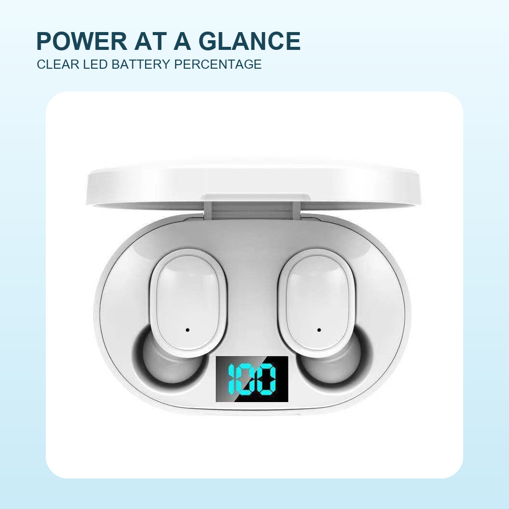 Digital Display TWS Bluetooth  - Earbuds Charging Case ulasan dan harga