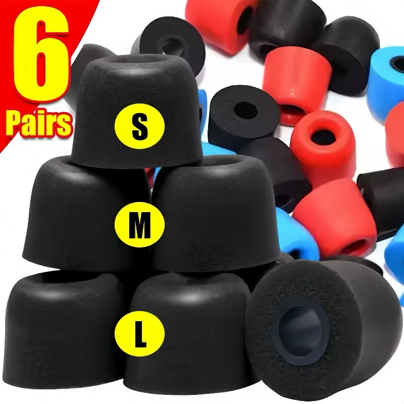 Ear Tips Memory Foam Sponge fo - Earphone Foam Tip ulasan dan harga