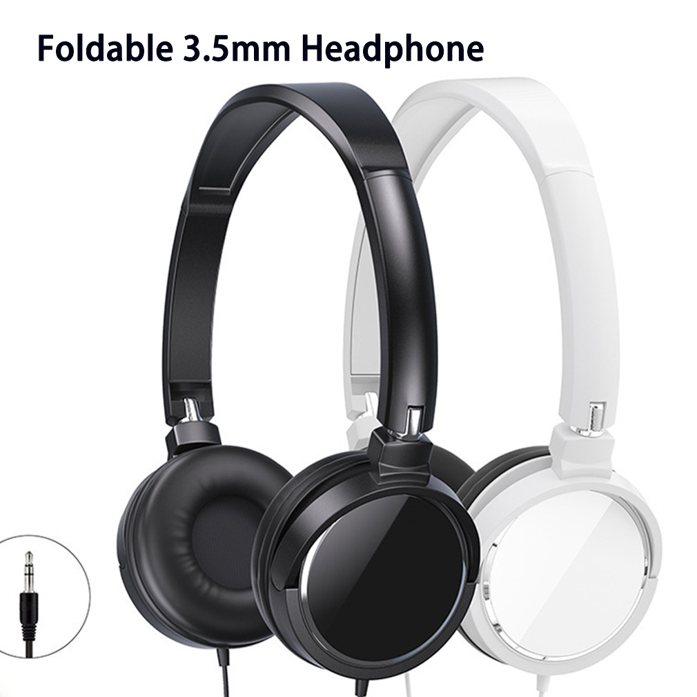 Foldable Noise Canceling Sport - Audiophile Headphone Wired ulasan dan harga